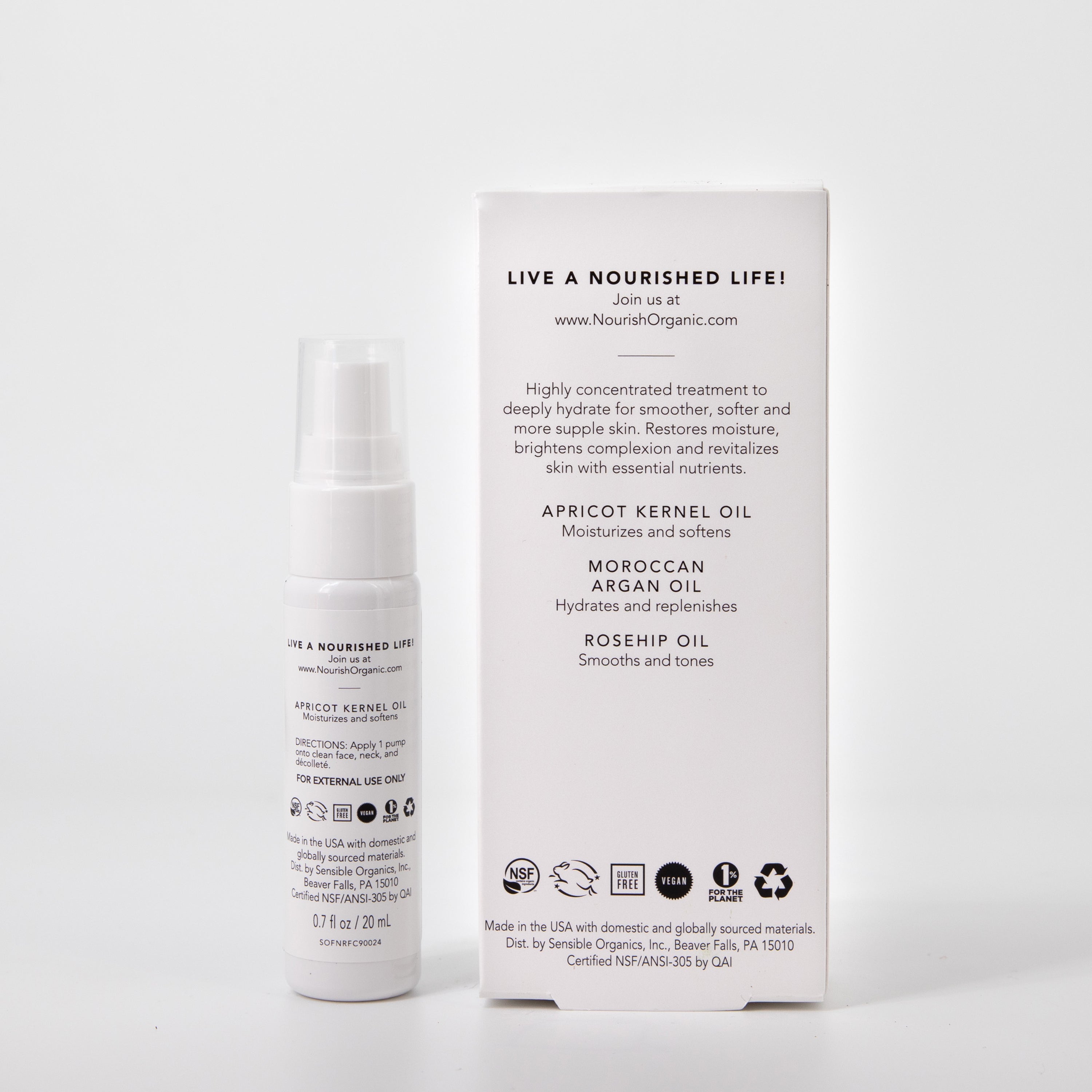 Nourish Organic Pure Hydrating Face Serum